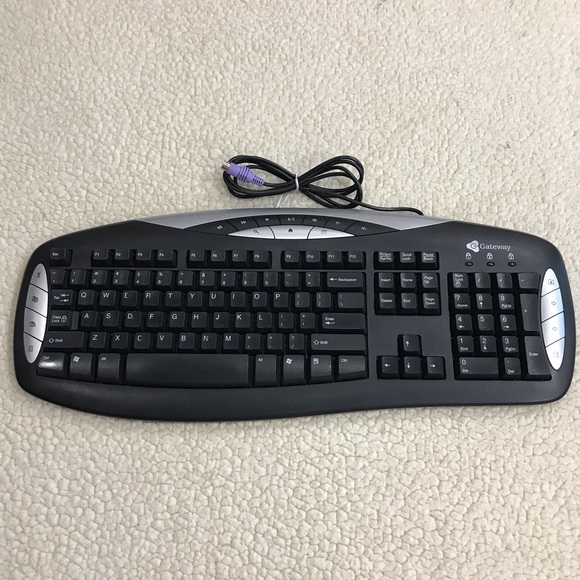 Gateway Other - Gateway Wired Computer Keyboard KB-0401 Black/Silver
Measures: 19.75” W …